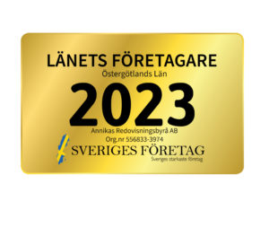 Länets företagare 2023 - Annikas Redovisningsbyrå AB